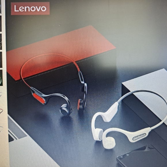 Original Lenovo Thinkplus X3 Pro Bone Conduction Wireless Earphone Over the Ear - Picture 1 of 1